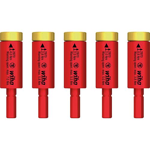 Jeu d’adaptateurs de couple VDE easyTorque, 5 pièces Standard 1