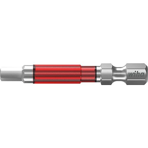Embouts de visseuse à choc Pour six pans creux en T wiha 7043TY avec empreint T 1/4", longs, avec zone de torsion, SW 4,0 x 49 mm, Cond = 5 Pièces