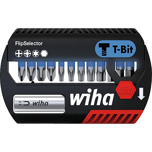 Jeu d'embouts T-Bit Phillips, Pozidriv, Torx®, Six pans creux, 13 pièces Standard 1