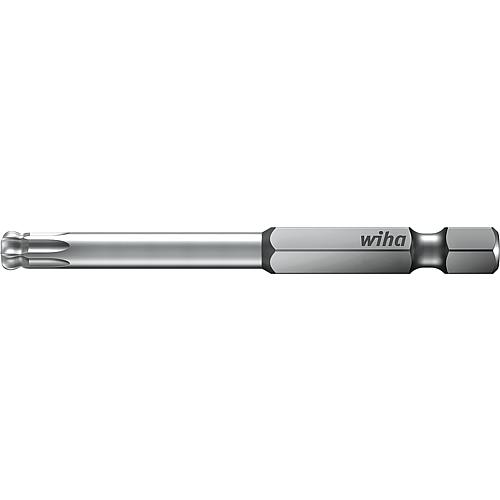 Embout à tête sphérique Torx® wiha 7045BE Professional avec entraînement 1/4", long, T20 x 50 mm