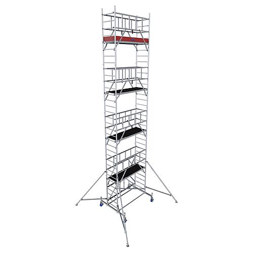 Échafaudage pliant ProTec XS, hauteur de travail env. 9,80 m Standard 1
