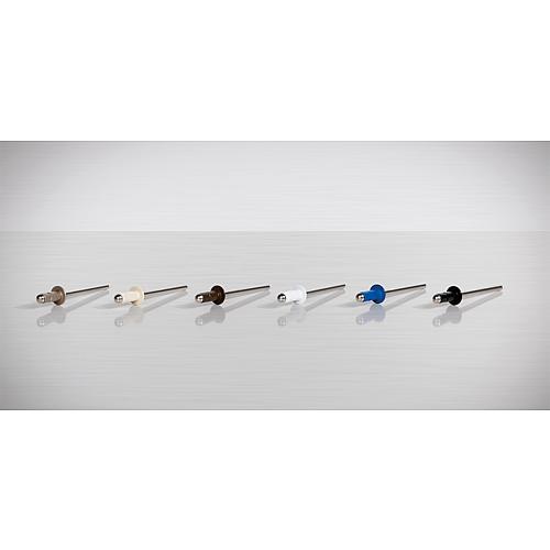 Rivets aveugles PolyGrip alu/acier tête fraisée Anwendung 2