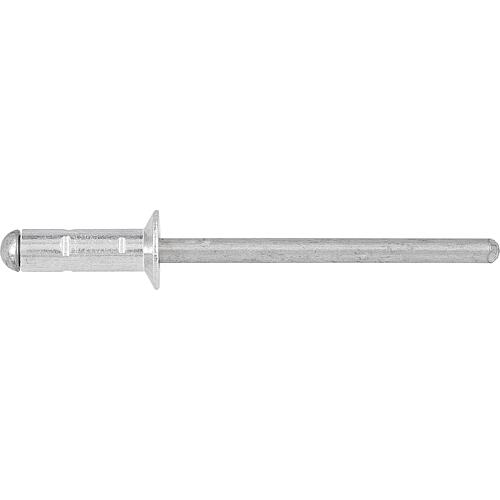 Rivets aveugles PolyGrip alu/acier tête fraisée Standard 2