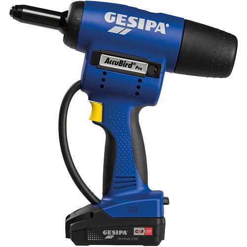 Pince à riveter sans fil AccuBird® Pro, 18 V avec 1 x batterie 2,0 Ah Standard 1