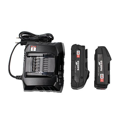 Chargeur GESIPA 18 V, CAS Multi-Charger EU emballé Anwendung 1