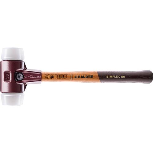 Massette SIMPLEX avec corps en fonte malléable et manche en bois, superplastique Standard 1