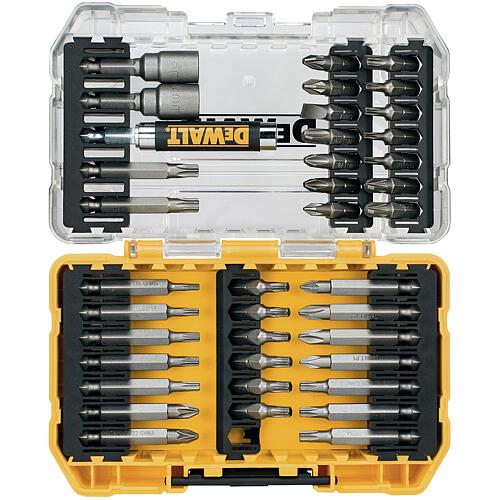Jeu d’embouts DT70717-QZ à fente, Phillips, Pozidriv, Torx®, 40 pièces Anwendung 1