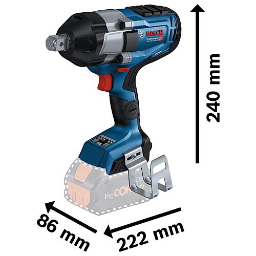 Visseuses à chocs sans fil GDS 18V-1050 HC, 18 V avec module Bluetooth® et coffret de transport Anwendung 2