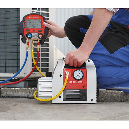 Pompe à vide réfrigérant Roairvac R32 CL Anwendung 3