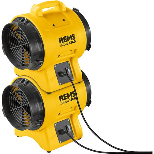 Ventilateur de chantier électrique REMS Orkan 1360 Anwendung 1
