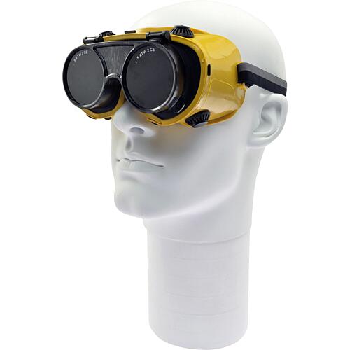 Lunettes de soudage avec montures rabattables Anwendung 1