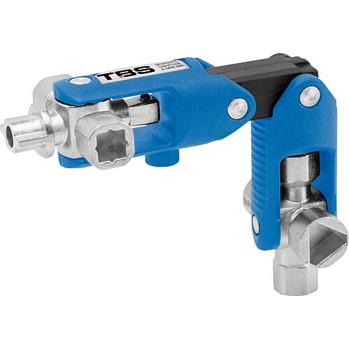 Clé universelle TBS FRANCE JointKey Quadro, 13 pièces Anwendung 2