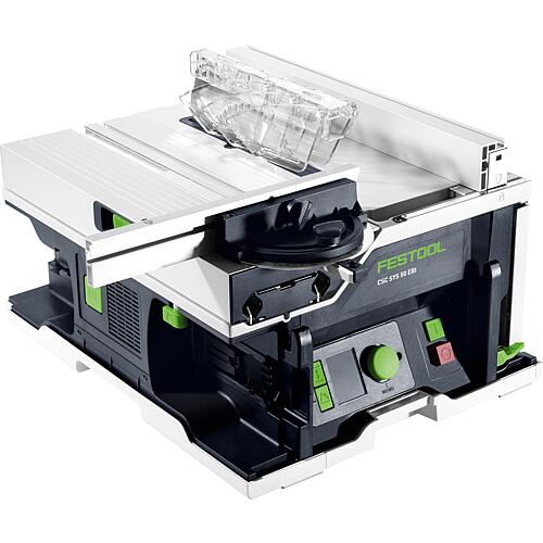 Scie circulaire sur table sans fil CSC SYS 50 EBI, 2 x 18 V, sans batterie ni chargeur Standard 1