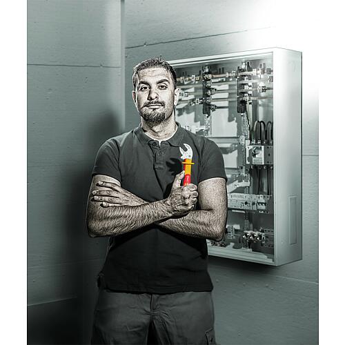 Clé mixte VDE 6004 Joker auto-ajustable, avec fonction cliquet Anwendung 7