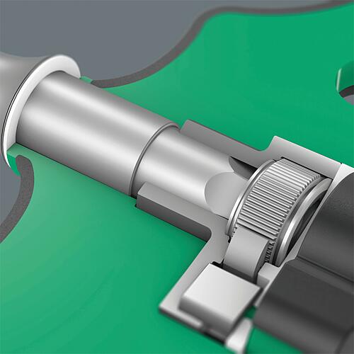 Kit de porte-embouts à poignée transversale Kraftform Kompakt 400 RA Fente, Phillips, Pozidriv, Torx®, Six pans creux, métrique, 18 pièces Anwendung 3
