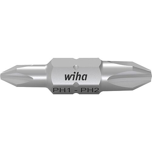 Embout double Phillips wiha 7411Z, PH1 - PH2, Cond. = 10 Pièces