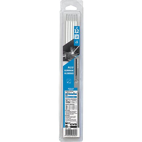 Électrodes en aluminium, 3,2 mm Standard 1