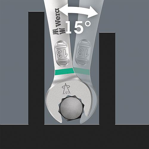 Jeu de clés mixtes, 4 pièces Anwendung 2