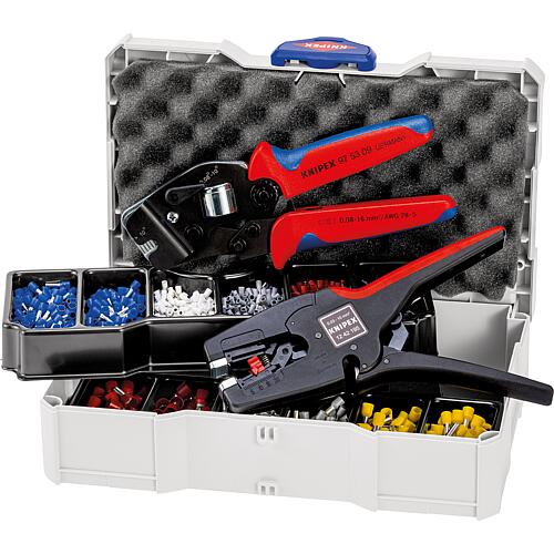 Assortiment de sertissages clés à pinces, 1252 pièces Standard 1