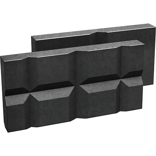 Mâchoires de serrage pour étau magnétique 80 234 59 Standard 1