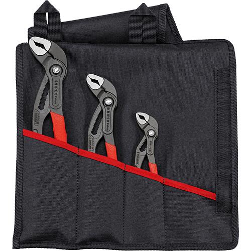 Set de pinces Cobra®, 3 pièces, avec pochette Standard 1