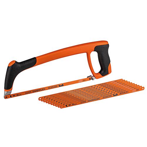 Kit de scies à métaux BAHCO avec 10 x lames de scie Standard 1