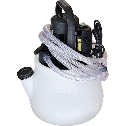 Pompe à détartrer avec réservoir de 18 L, avec inversion automatique du flux, 230 V Standard 1