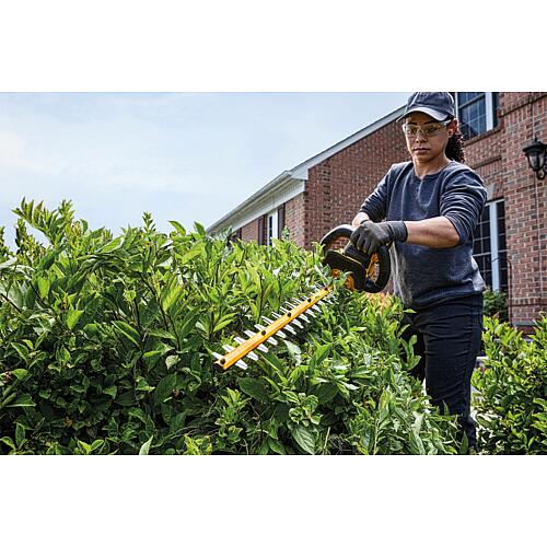 Taille-haies sans fil DeWALT DCMHT573N, 54 V sans Batteries + Chargeurs Anwendung 2