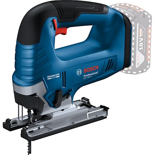 Scies sauteuses sans fil BOSCH GST 18V-125 B, 18 V sans Batteries + chargeurs Standard 1