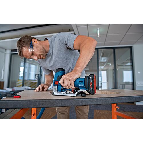 Scies sauteuses sans fil BOSCH GST 18V-155 SC, 18 V sans Batteries + chargeurs Anwendung 4