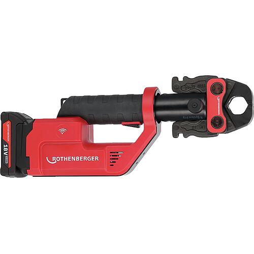 Sertisseuse AKKU Compact III, pour Mâchoires de sertissage Compact , 18 V système de batterie AMP et Bluetooth
 Anwendung 1