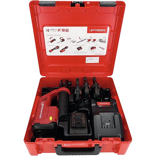 Sertisseuse AKKU Compact III, pour Mâchoires de sertissage Compact , 18 V système de batterie AMP et Bluetooth

 Standard 1
