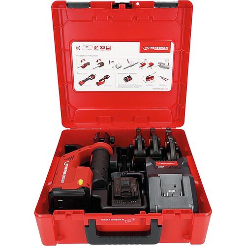 Sertisseuse AKKU Compact III, pour Mâchoires de sertissage Compact , 18 V système de batterie AMP et Bluetooth

 Standard 1
