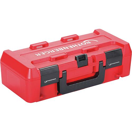 Kit de taraudage sur batterie Supertronic 2000 E, 18 V système de batterie AMP
Kit avec 1 batterie + têtes de filetage R ½" - ¾" - 1" - 1.1/4" - 1.1/2" - 2"

 Anwendung 1