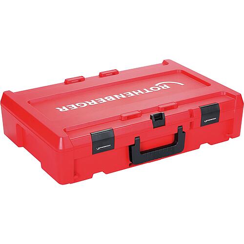 Kit de taraudage sur batterie Supertronic 2000 E, 18 V système de batterie AMP
Kit avec 1 batterie + têtes de filetage R ½" - ¾" - 1" - 1.1/4" - 1.1/2" - 2"

 Anwendung 2