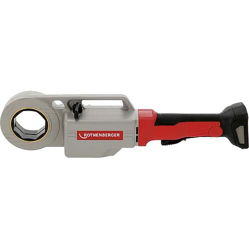 Kit de taraudage sur batterie Supertronic 2000 E, 18 V système de batterie AMP
Kit avec 1 batterie + têtes de filetage R ½" - ¾" - 1" - 1.1/4" - 1.1/2" - 2"

 Anwendung 4