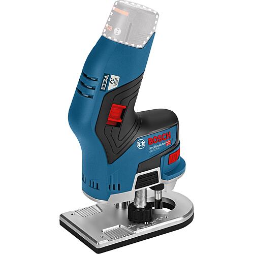Fraiseuse de bords sans fil BOSCH GKF 12V-8 12V sans Batteries + Chargeurs Anwendung 1