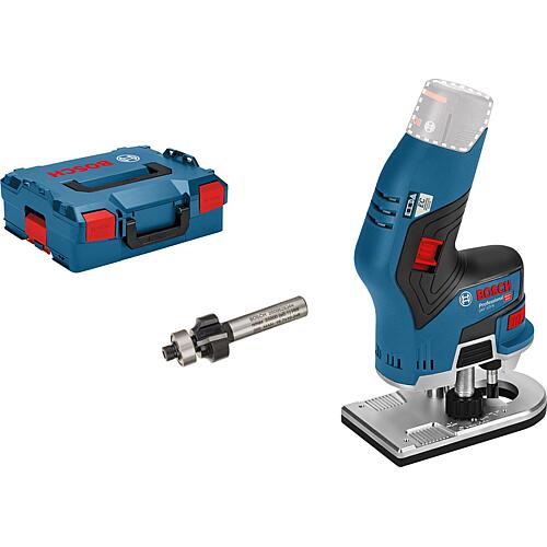 Fraiseuse de bords sans fil BOSCH GKF 12V-8 12V sans Batteries + Chargeurs Standard 1