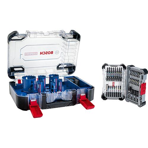 Kit de scie cloche BOSCH Expert, 9 pièces + Jeu d'embouts BOSCH Pro Impact, 36 pièces Standard 1