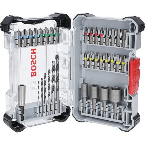 Kit de forets et d'embouts BOSCH EXTRA HARD & HSS METAL, 35 pièces Standard 1