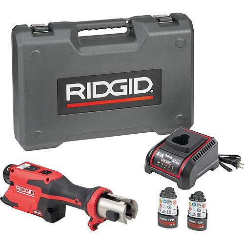 Kit de sertisseuse radiale Ridgid RP 251 avec 2xaccumulateurs 12V 2,5 Ah et coffret de transport