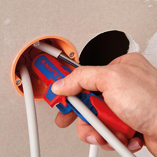 Outil de dénudage KNIPEX® ErgoStrip® pour PV et Solaire Anwendung 7