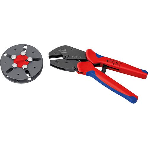 Pinces à sertir KNIPEX® MultiCrimp® avec magasin interchangeable vide Standard 1