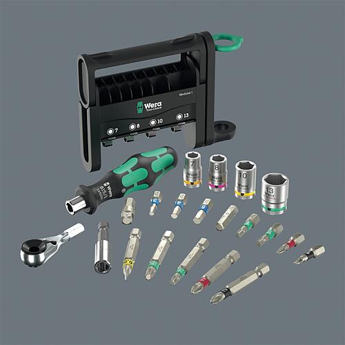 Jeu d'embouts Wera Tool-Check Modular Imperial 1, pouce, 21 pièces Anwendung 1