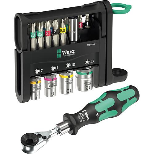 Jeu d'embouts Wera Tool-Check Modular 1, 21 pièces Anwendung 1