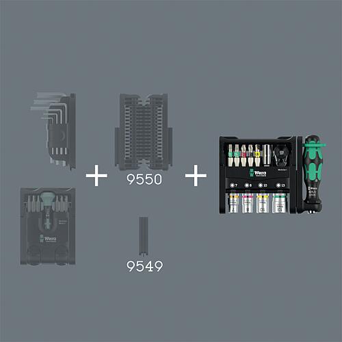 Jeu d'embouts Wera Tool-Check Modular 1, 21 pièces Anwendung 4