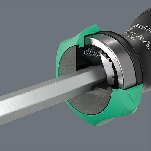 Porte-embouts à cliquet Wera Kraftform Kompakt 27 RA 1, 6 pièces Anwendung 1