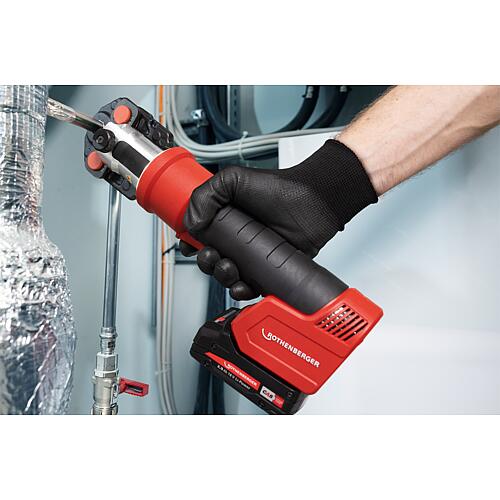 Machine à sertir hybride Romax Nano Basic Kit, CAS Anwendung 1