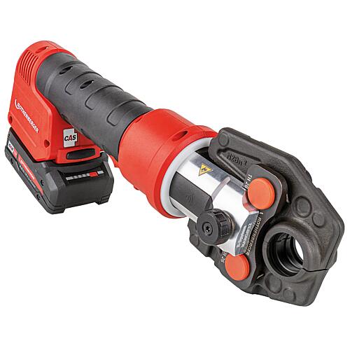 Machine à sertir hybride Romax Nano, Kit avec Mâchoires de sertissage iJaw TH 16 - 20 - 26, CAS Anwendung 1