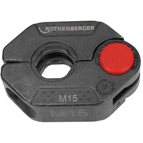 Boucle de sertissage Rothenberger M15, Orientable à 180